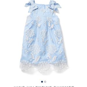 JUNO VALENTINE SHIMMER ORGANZA DRESS